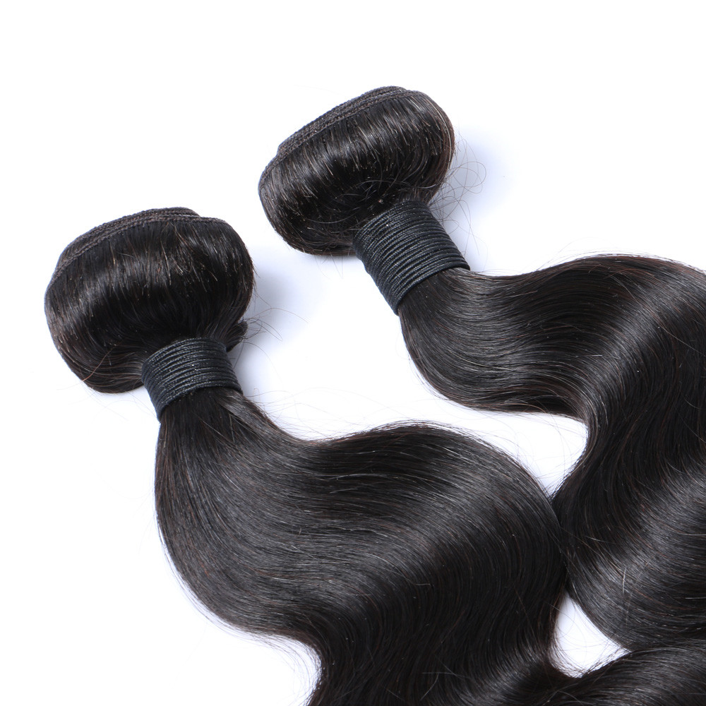 Full cuticle remy hair weaves LJ210
